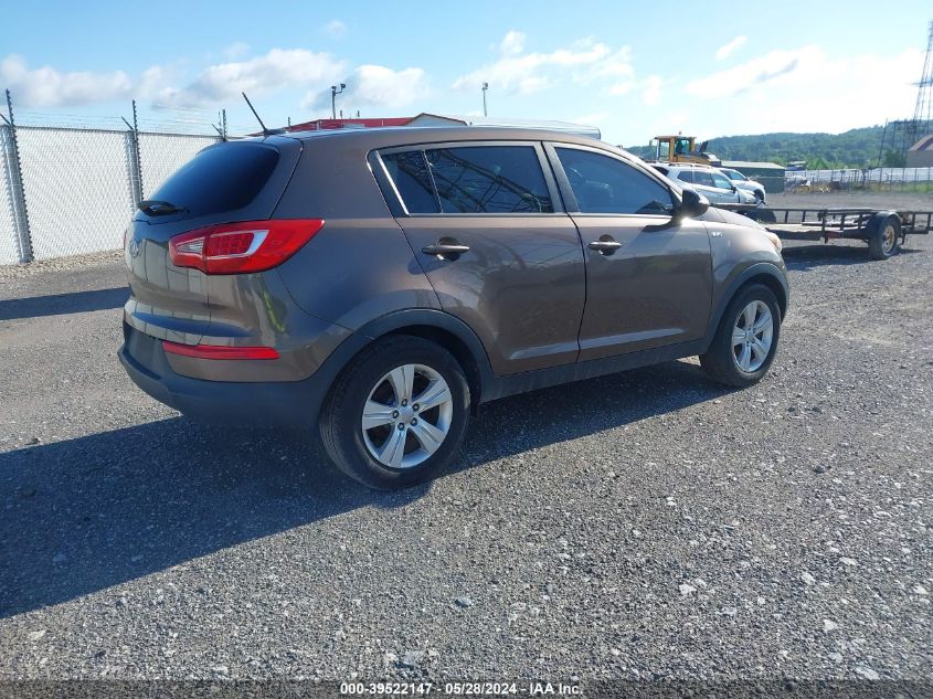 2012 Kia Sportage Lx VIN: KNDPBCA25C7285090 Lot: 39522147