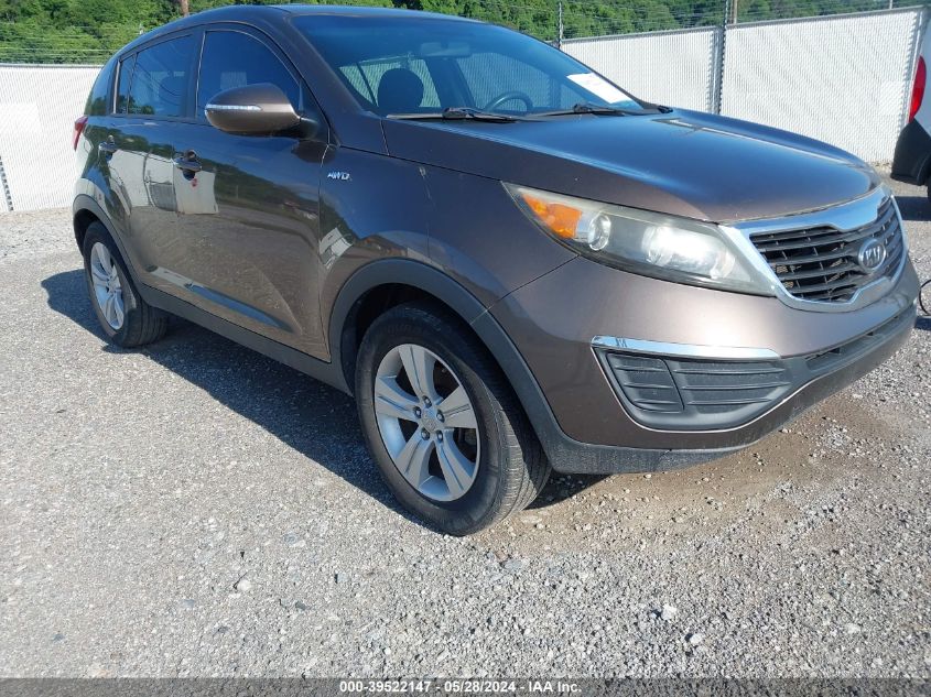 2012 Kia Sportage Lx VIN: KNDPBCA25C7285090 Lot: 39522147