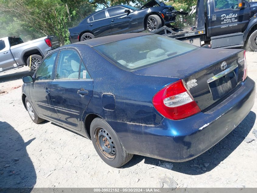 2003 Toyota Camry Le VIN: 4T1BE32K93U219445 Lot: 39522152