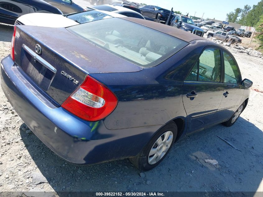 2003 Toyota Camry Le VIN: 4T1BE32K93U219445 Lot: 39522152