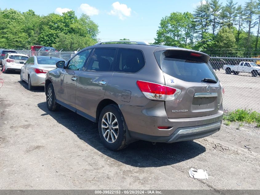 2014 Nissan Pathfinder Sv VIN: 5N1AR2MM0EC603566 Lot: 39522153