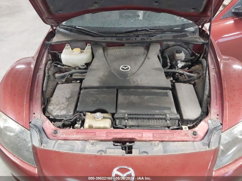 2006 Mazda Rx-8 6 Speed Manual VIN: JM1FE173160204848 Lot: 39522165