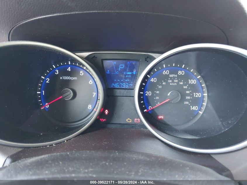 2013 Hyundai Tucson Gls VIN: KM8JU3AC4DU594847 Lot: 39522171