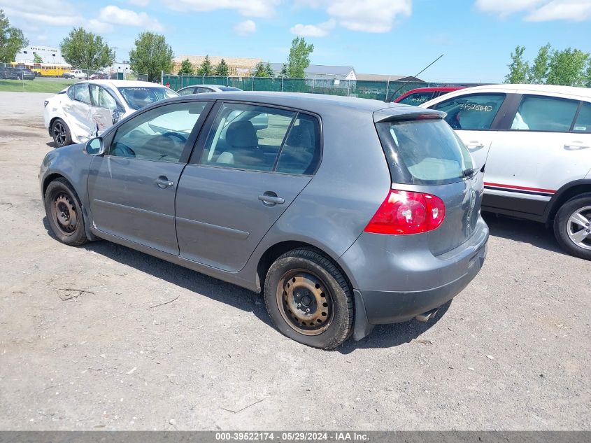 2007 Volkswagen Rabbit 4-Door VIN: WVWCS71K27W216276 Lot: 39522174