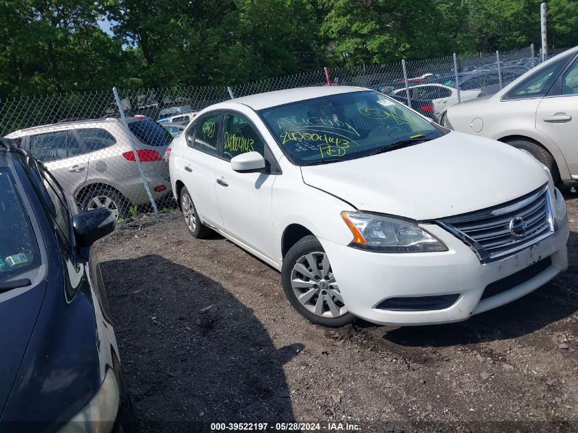 2014 NISSAN SENTRA FE+ S/FE+ SV/S/SL/SR/SV - 3N1AB7AP7EY271544