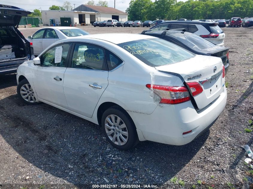 2014 Nissan Sentra Fe+ S/Fe+ Sv/S/Sl/Sr/Sv VIN: 3N1AB7AP7EY271544 Lot: 39522197