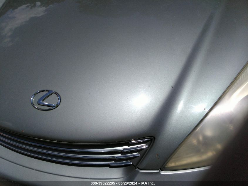 2004 Lexus Es 330 VIN: JTHBA30G145004229 Lot: 39522205