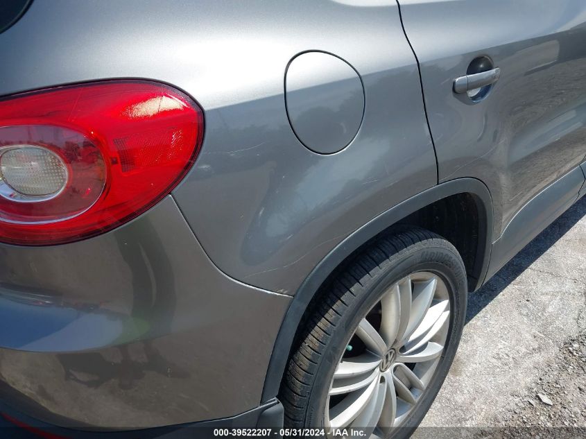 2011 Volkswagen Tiguan S/Se/Sel VIN: WVGBV7AX0BW564323 Lot: 39522207