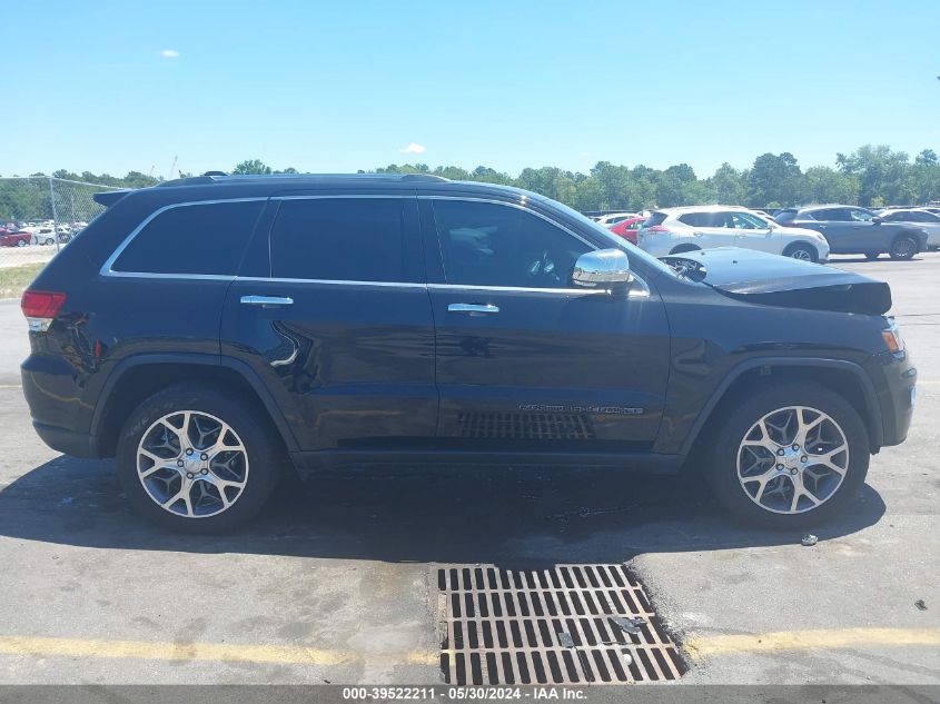 2020 Jeep Grand Cherokee Limited 4X2 VIN: 1C4RJEBGXLC300482 Lot: 39522211