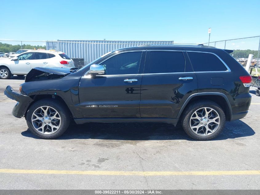 2020 Jeep Grand Cherokee Limited 4X2 VIN: 1C4RJEBGXLC300482 Lot: 39522211