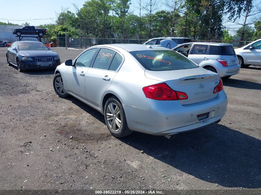 JN1CV6AR4DM351767 | 2013 INFINITI G37X