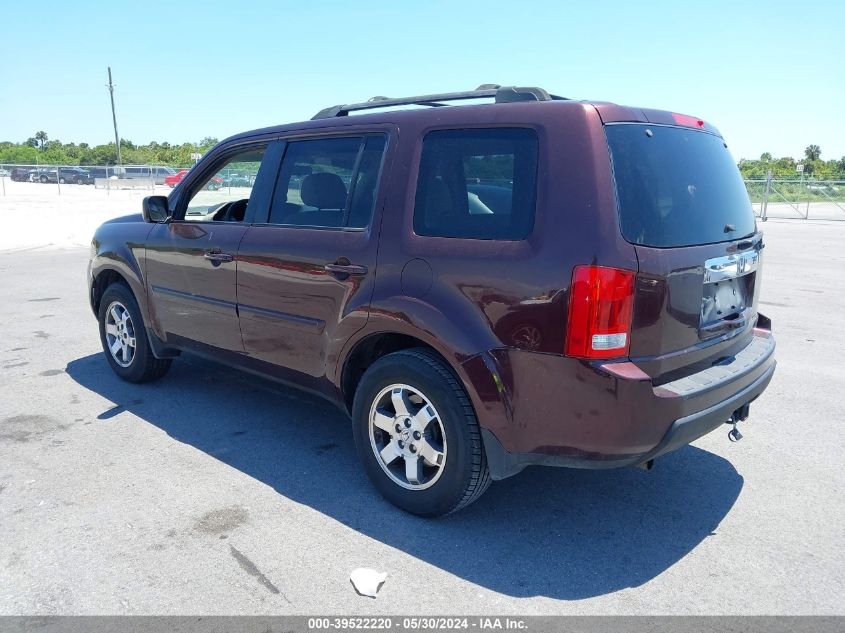 2010 Honda Pilot Lx VIN: 5FNYF3H27AB018796 Lot: 39522220