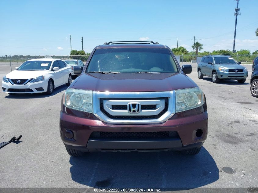 2010 Honda Pilot Lx VIN: 5FNYF3H27AB018796 Lot: 39522220