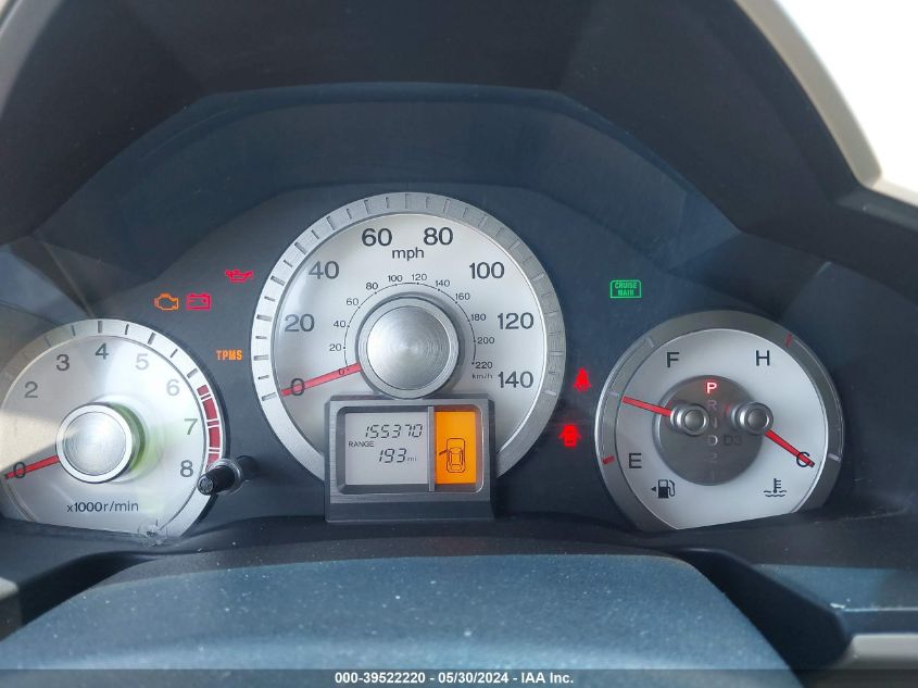 2010 Honda Pilot Lx VIN: 5FNYF3H27AB018796 Lot: 39522220