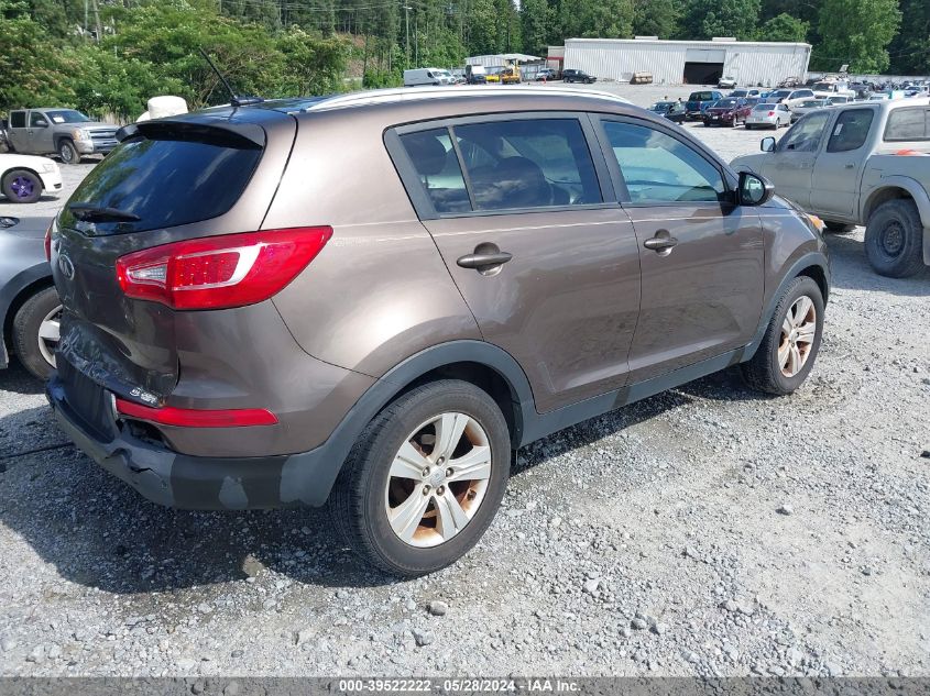 2013 Kia Sportage Lx VIN: KNDPB3A28D7429426 Lot: 39522222