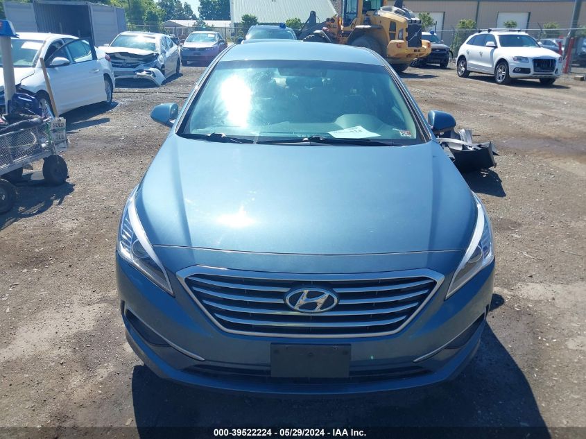 2017 Hyundai Sonata Se VIN: 5NPE24AF9HH582818 Lot: 39522224