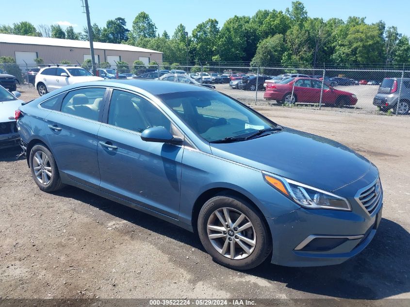 2017 Hyundai Sonata Se VIN: 5NPE24AF9HH582818 Lot: 39522224