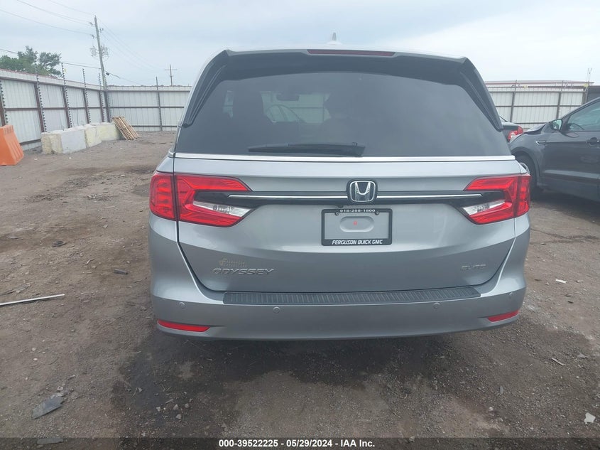 2021 Honda Odyssey Elite VIN: 5FNRL6H99MB004205 Lot: 39522225