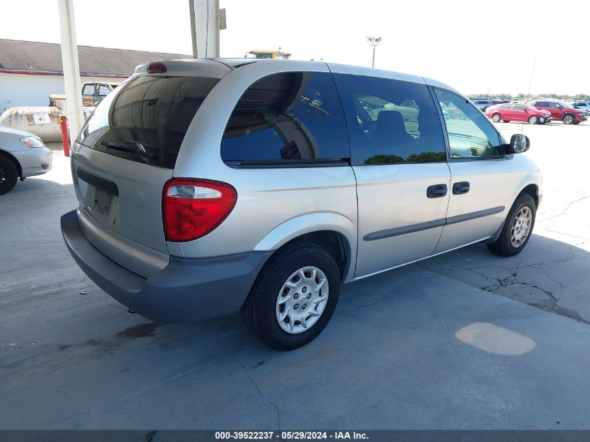 2002 Chrysler Voyager VIN: 1C4GJ25392B557815 Lot: 39522237