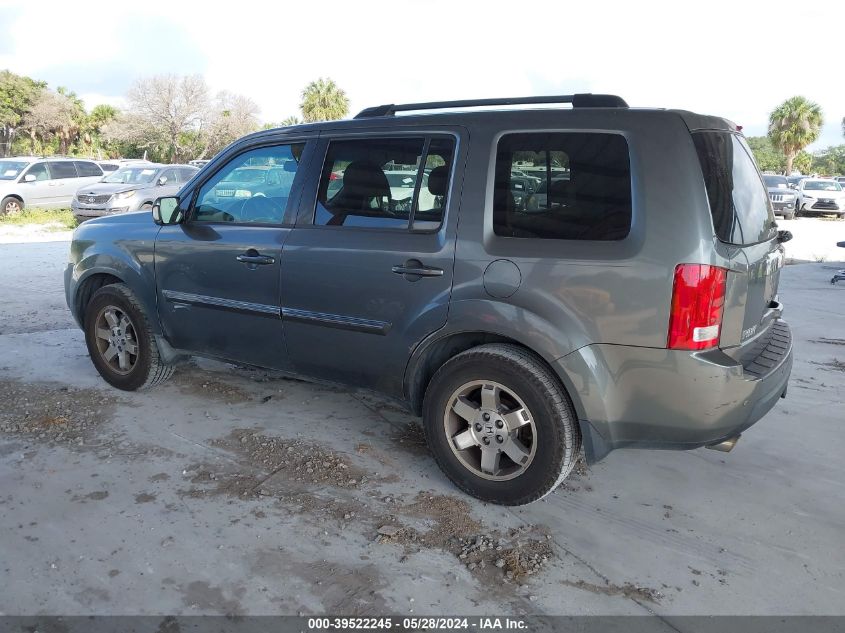 2009 Honda Pilot Touring VIN: 5FNYF38989B017312 Lot: 39522245