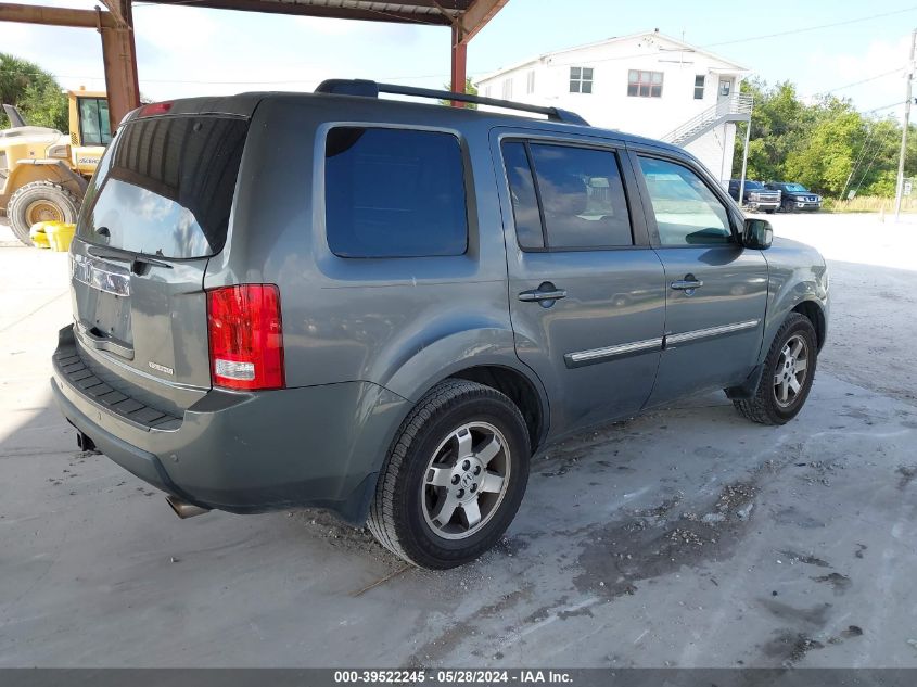 2009 Honda Pilot Touring VIN: 5FNYF38989B017312 Lot: 39522245