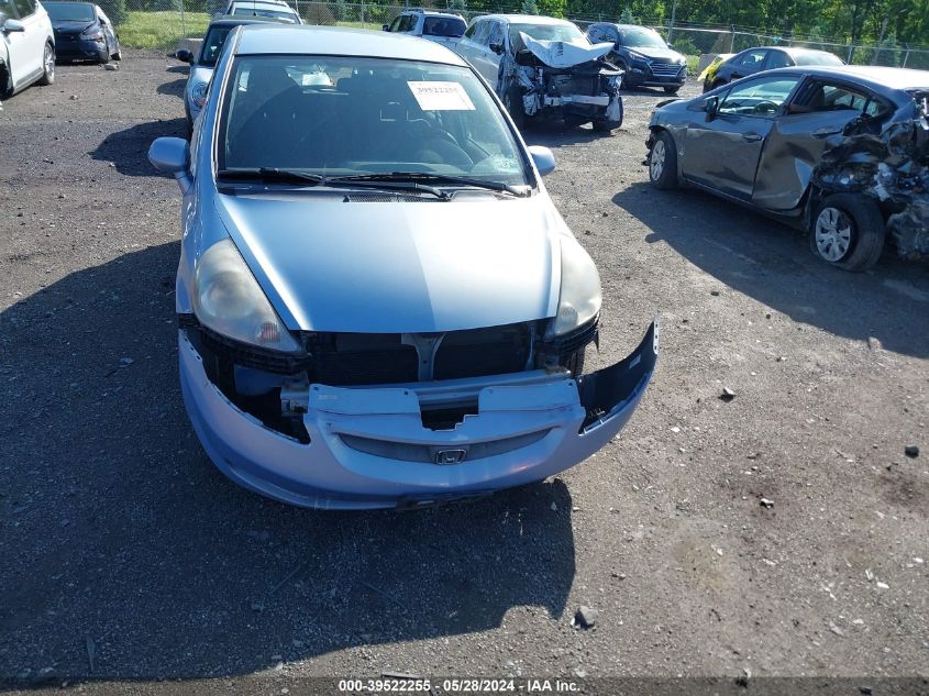 2008 Honda Fit VIN: JHMGD38468S033837 Lot: 39522255