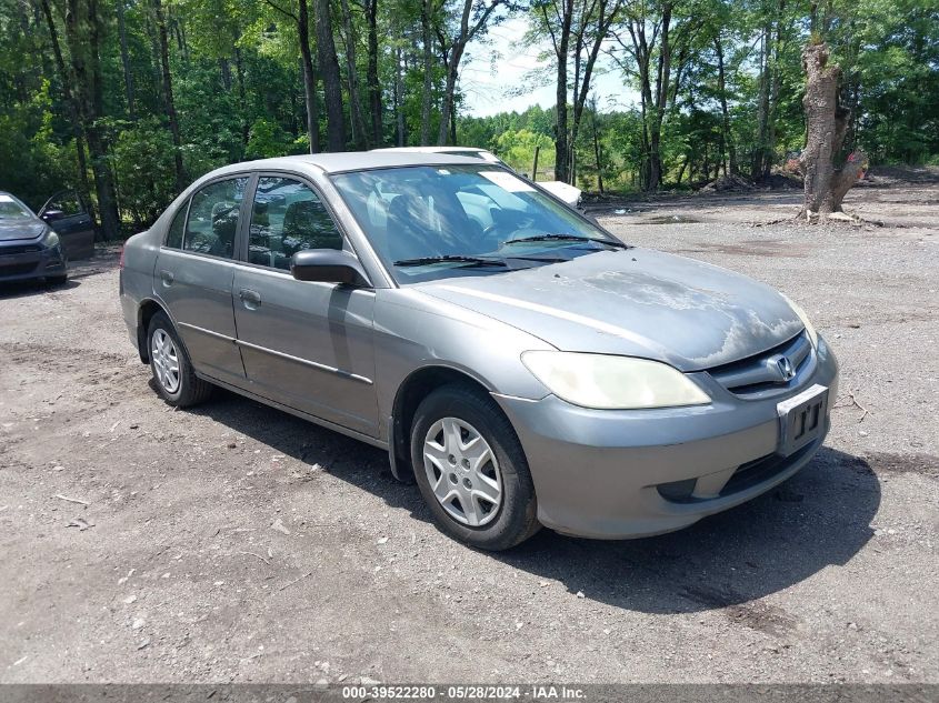 2HGES16395H623175 | 2005 HONDA CIVIC