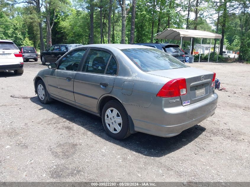 2HGES16395H623175 | 2005 HONDA CIVIC