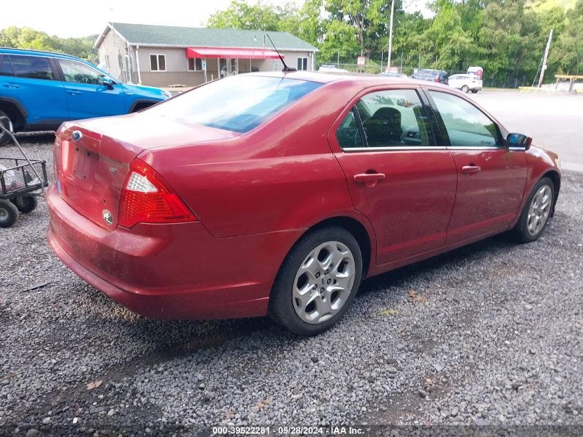 2010 Ford Fusion Se VIN: 3FAHP0HA5AR180921 Lot: 39522281