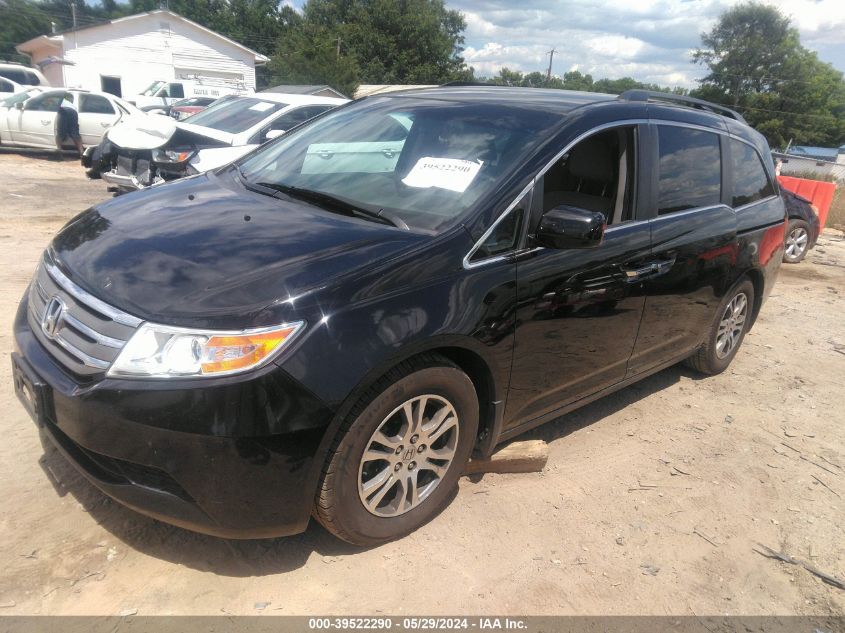 2011 Honda Odyssey Ex VIN: 5FNRL5H4XBB098350 Lot: 39522290