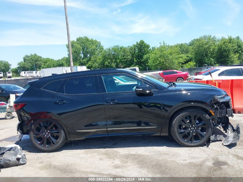 2022 Chevrolet Blazer Awd Rs VIN: 3GNKBKRS0NS212956 Lot: 39522294