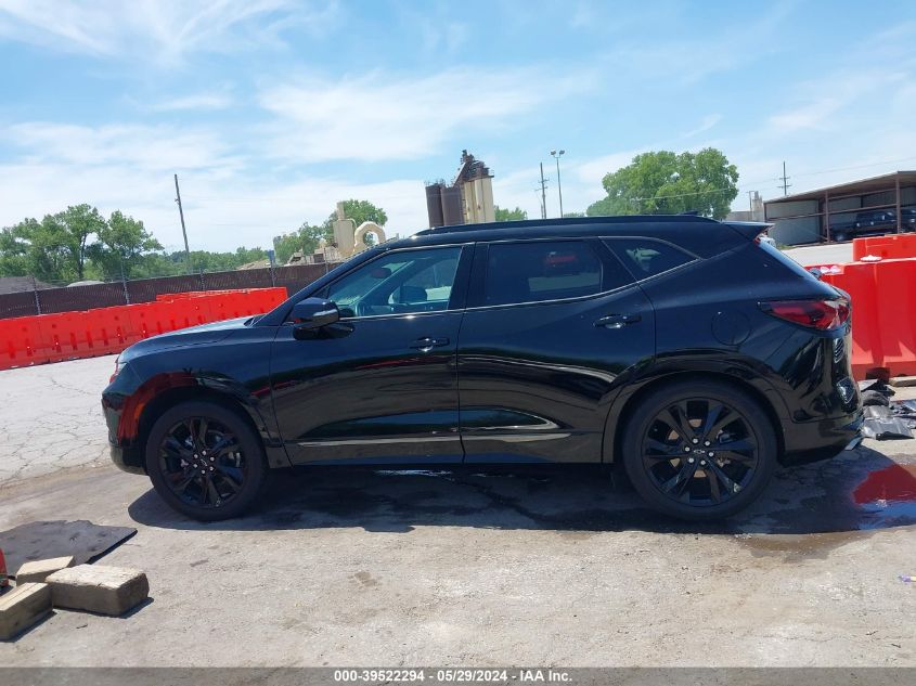 2022 Chevrolet Blazer Awd Rs VIN: 3GNKBKRS0NS212956 Lot: 39522294