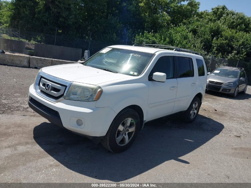 2009 Honda Pilot Ex VIN: 5FNYF48439B012514 Lot: 39522300