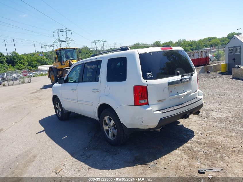 2009 Honda Pilot Ex VIN: 5FNYF48439B012514 Lot: 39522300