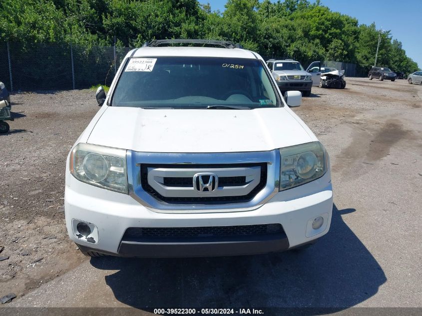 2009 Honda Pilot Ex VIN: 5FNYF48439B012514 Lot: 39522300