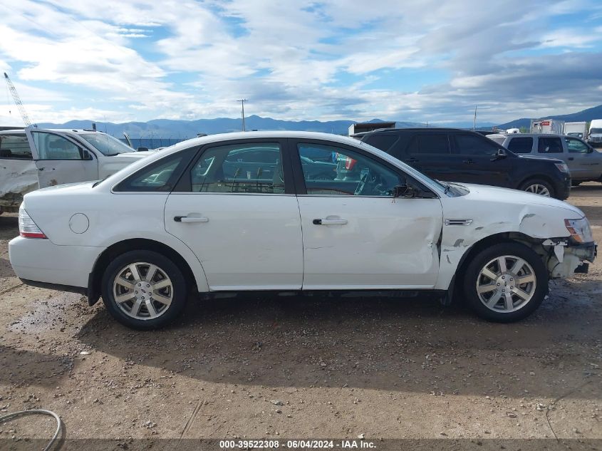 2008 Ford Taurus Sel VIN: 1FAHP27W58G168164 Lot: 39522308