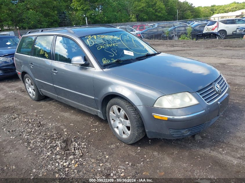 2005 Volkswagen Passat Gls VIN: WVWDD63BX5E139200 Lot: 39522309