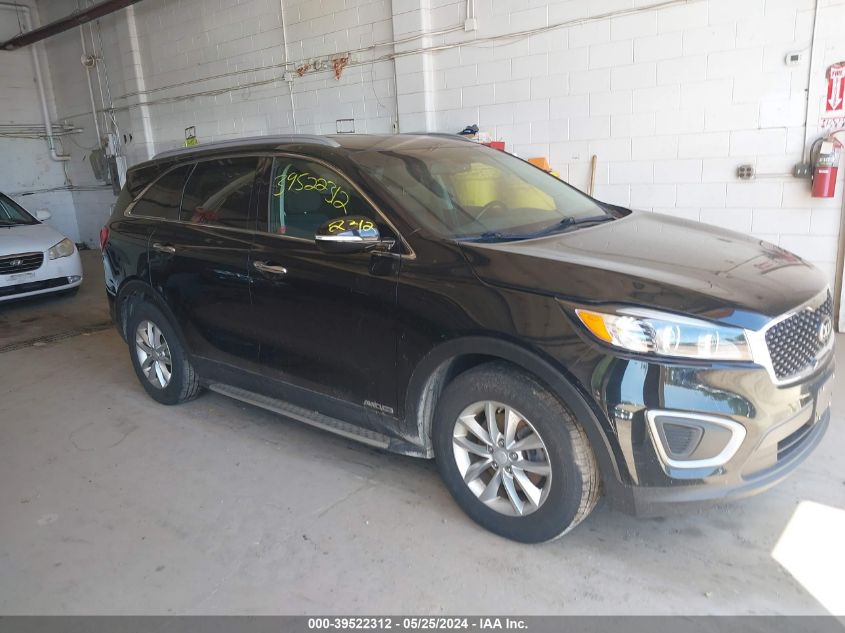 2016 Kia Sorento 3.3L Lx VIN: 5XYPGDA5XGG009367 Lot: 39522312