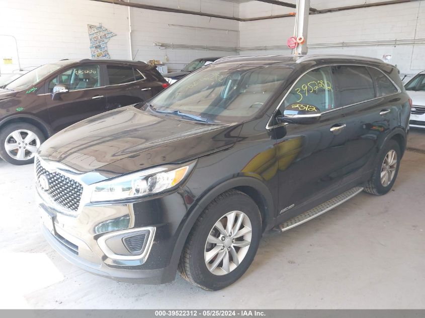 2016 Kia Sorento 3.3L Lx VIN: 5XYPGDA5XGG009367 Lot: 39522312