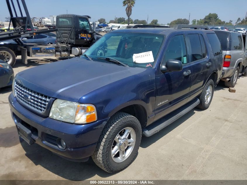 2005 Ford Explorer Xlt/Xlt Sport VIN: 1FMZU63E95ZA02723 Lot: 39522313