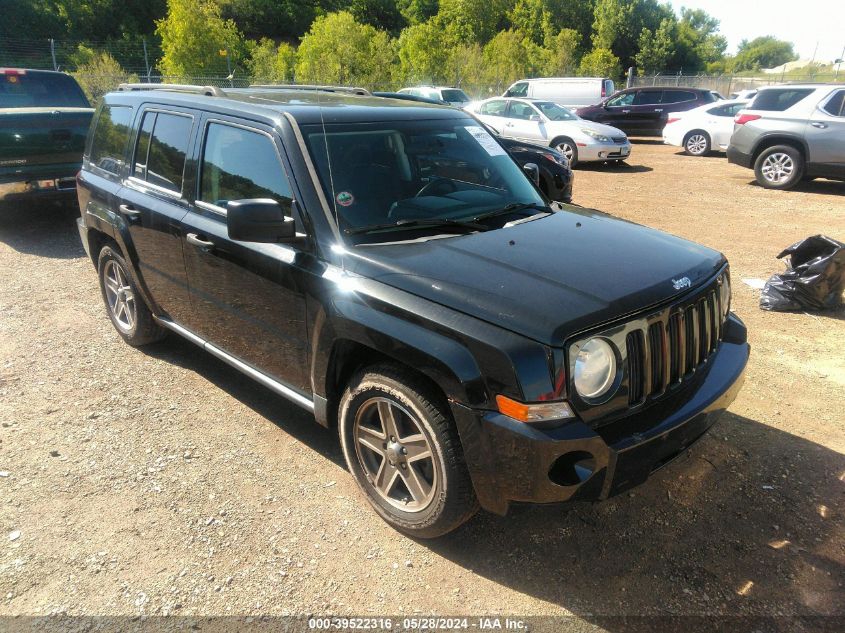 2008 Jeep Patriot Sport VIN: 1J8FT28W98D767655 Lot: 39522316