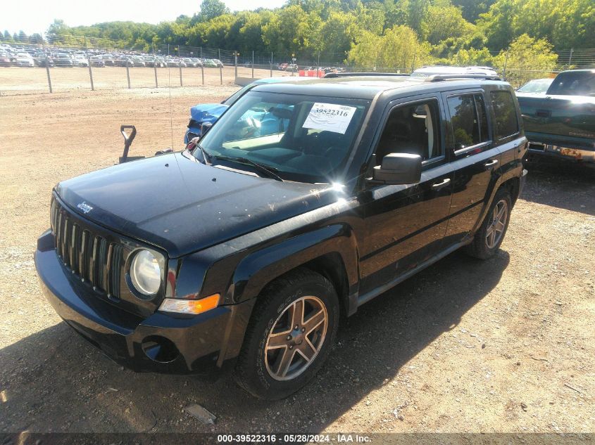 2008 Jeep Patriot Sport VIN: 1J8FT28W98D767655 Lot: 39522316