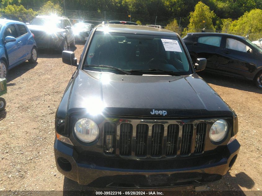 2008 Jeep Patriot Sport VIN: 1J8FT28W98D767655 Lot: 39522316