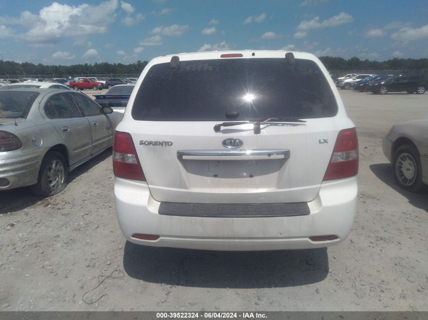 2008 Kia Sorento Lx Base VIN: KNDJD735785813794 Lot: 39522324