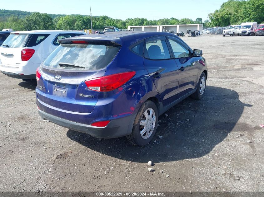 2010 Hyundai Tucson Gls VIN: KM8JT3AC0AU087295 Lot: 39522329