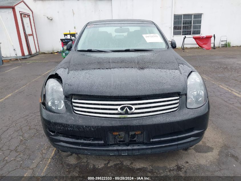 2003 Infiniti G35 Luxury Leather VIN: JNKCV51E63M322790 Lot: 39522333