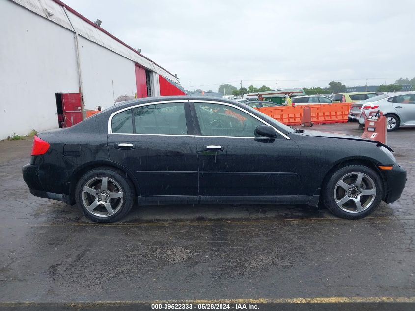 2003 Infiniti G35 Luxury Leather VIN: JNKCV51E63M322790 Lot: 39522333