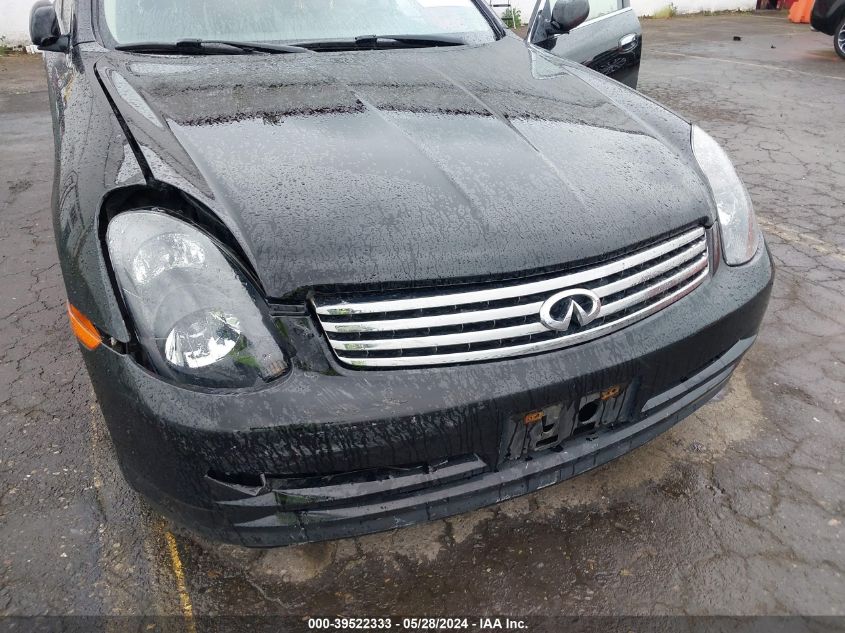 2003 Infiniti G35 Luxury Leather VIN: JNKCV51E63M322790 Lot: 39522333