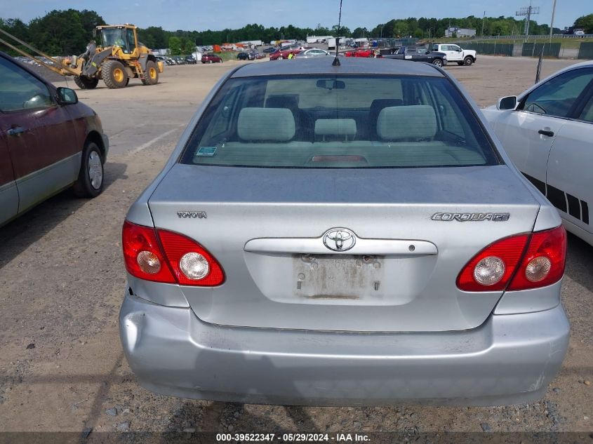 2005 Toyota Corolla Ce VIN: 2T1BR32E85C332306 Lot: 39522347