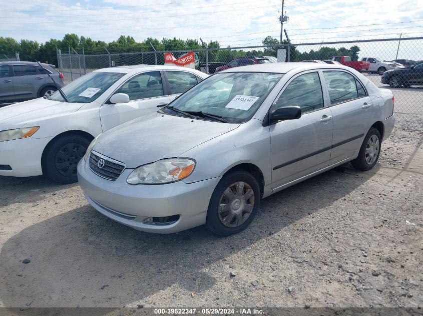 2005 Toyota Corolla Ce VIN: 2T1BR32E85C332306 Lot: 39522347